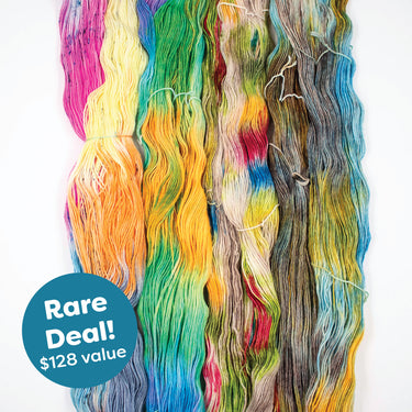 Madelinetosh Tosh Merino Light Rare Gems Fade Bundles - Refracting Diamonds