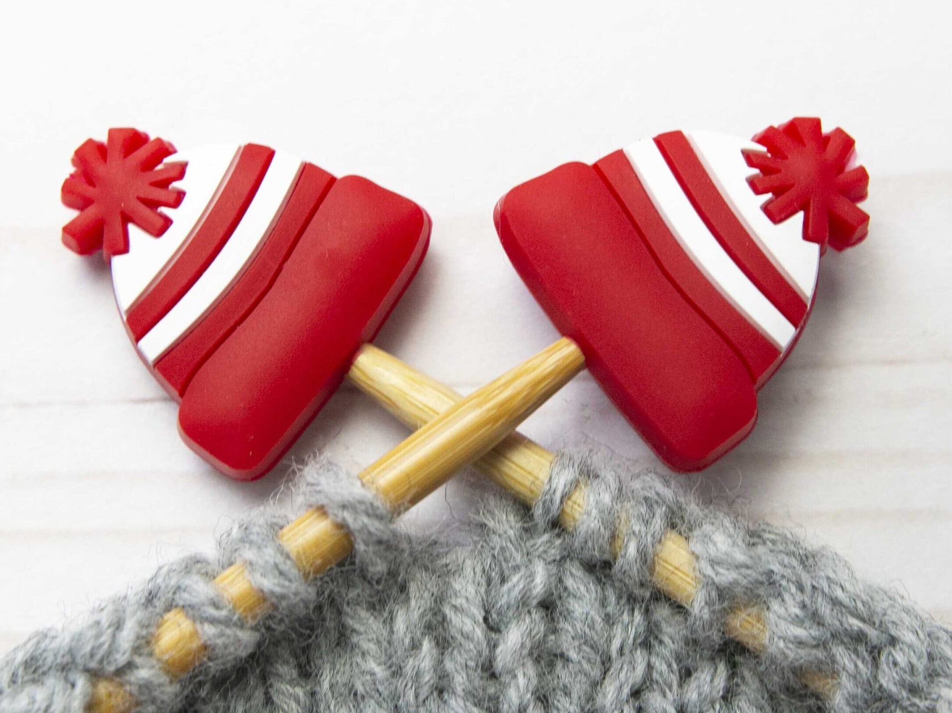 Fox & Pine Stitches Stitch Stoppers/  Point Protector - Winter Hats

