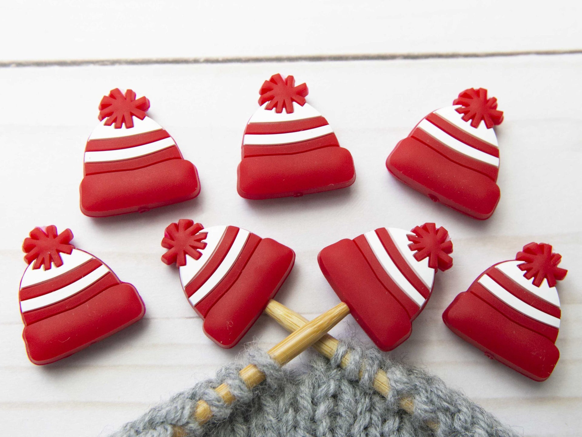 Fox & Pine Stitches Stitch Stoppers/  Point Protector - Winter Hats
